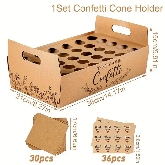 Confetti Cone Holder