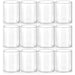 Glass Cylinder Vases for Centerpieces 4 Inch Tall Flower Vase for Wedding Decorations, Clear Floating Candle Vases Hurricane