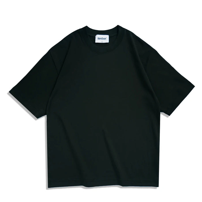 Unisex Oversized Summer T-Shirts in Brown - Casual Korean Streetwear Basic Tops for Men and Women